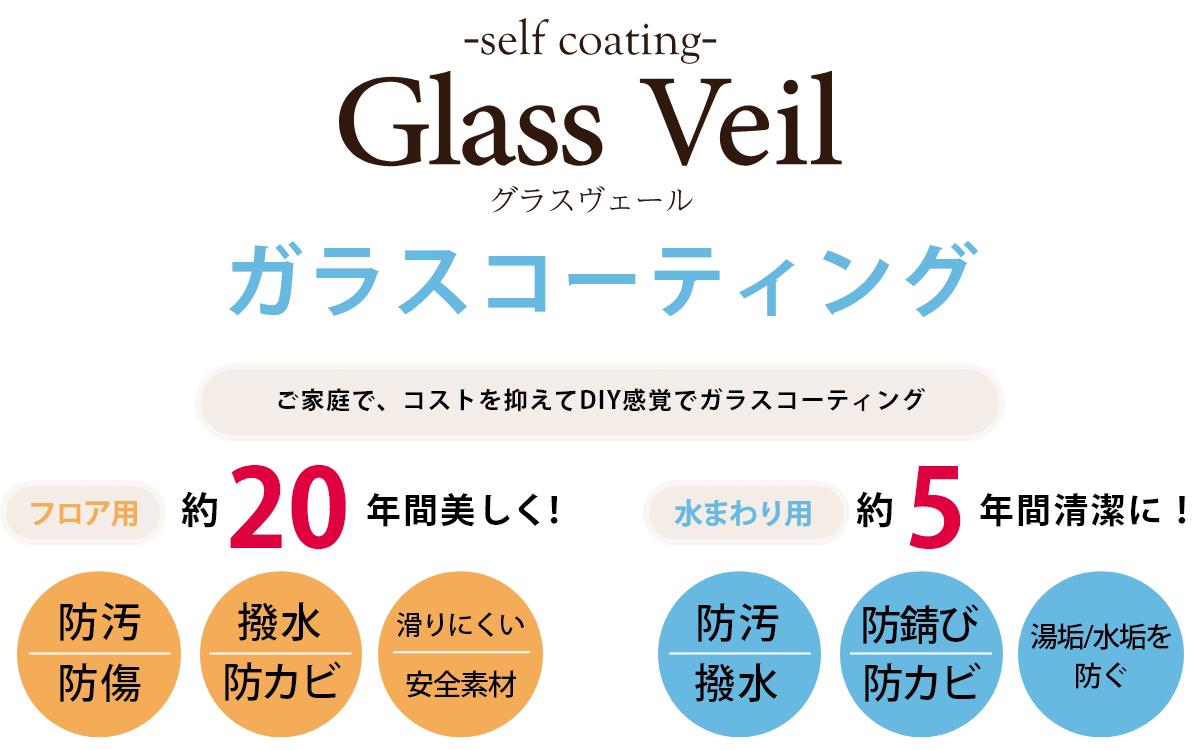 Glass Veil | ピカッとハウス